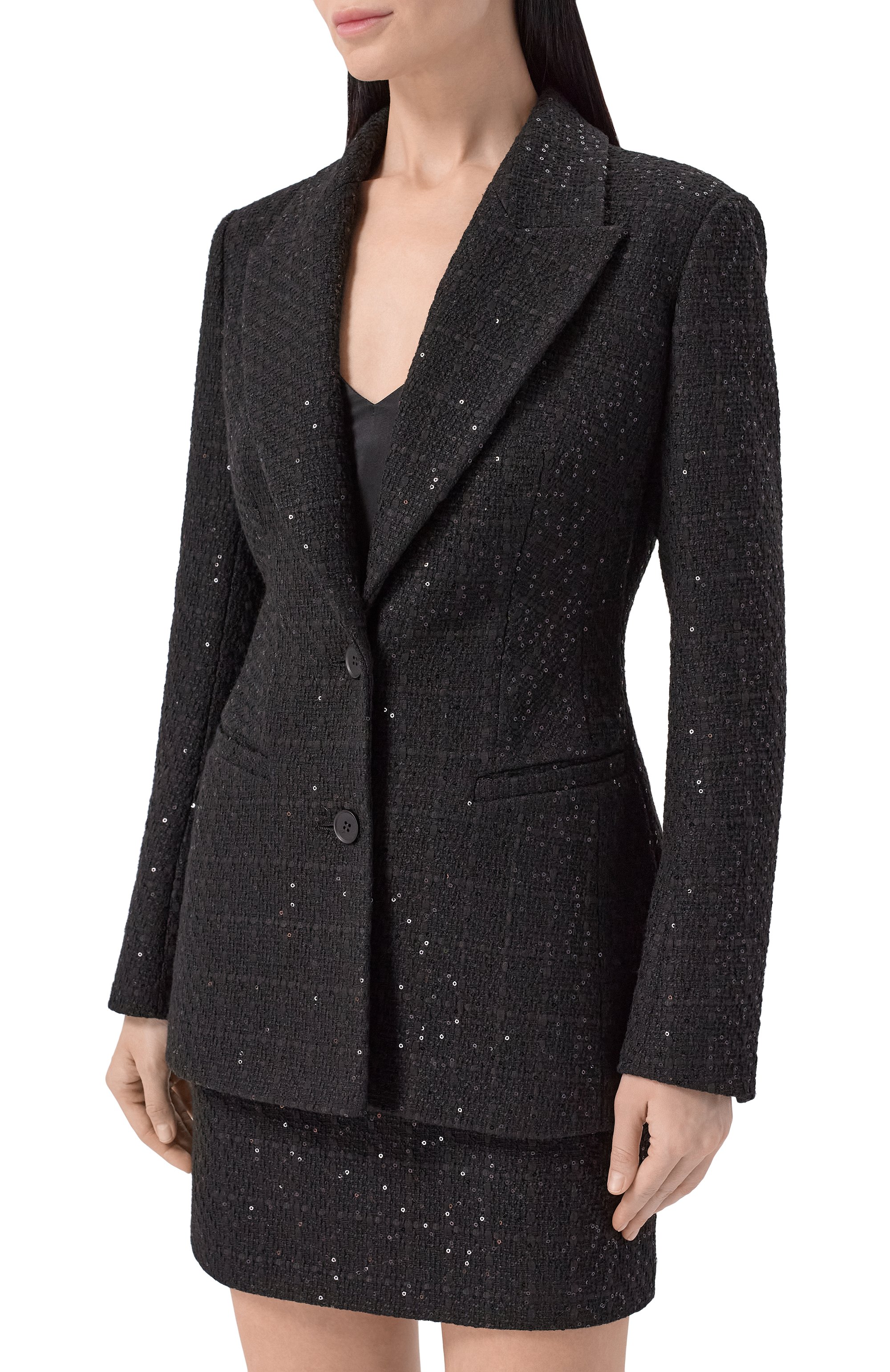 Твидовый жакет с отделкой пайетками CHAPURIN, арт. JT/20742/29246-М, фото 3