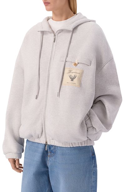 Хлопковая толстовка JACQUEMUS, арт. 26EH0W00415/AJ00262, фото 3