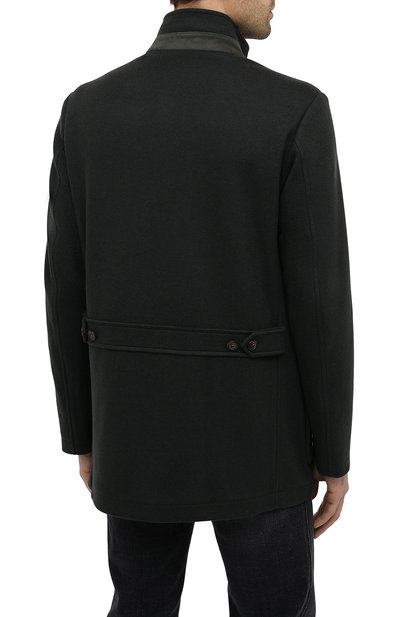 Кашемировая куртка LORO PIANA темно-зеленого цвета по цене 369500 руб., арт. FAL2231, фото 4 Кашемировая куртка LORO PIANA, арт. FAL2231, фото 4