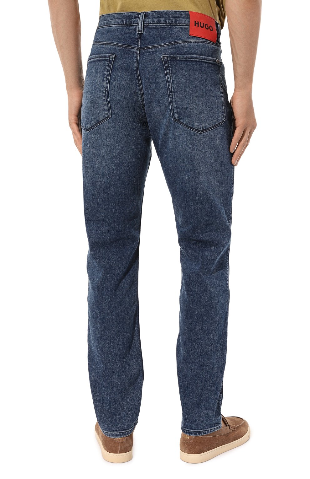 Джинсы hugo 708 HUGO синего цвета по цене 13800 руб., арт. 50493868, фото 4 Джинсы hugo 708 HUGO, арт. 50493868, фото 4