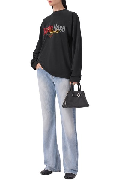 Хлопковый лонгслив PLANTA ROSA, арт. PR/L01.1/CLASSIC-RENAISSANCE/250VELVET, фото 3