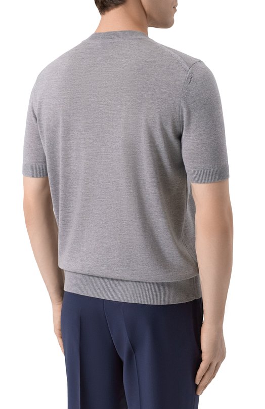 Шерстяной джемпер BOSS 50560476 Серый  50560476 Фото 4