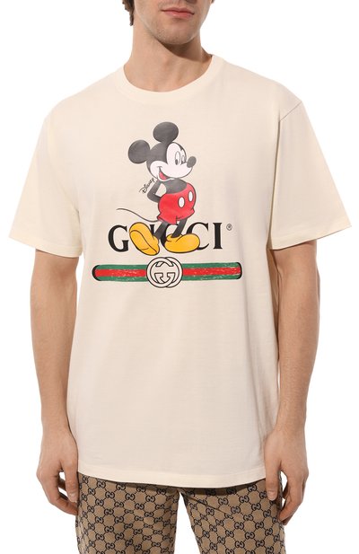 Хлопковая футболка disney x gucci GUCCI, арт. 565806 XJB66, фото 3