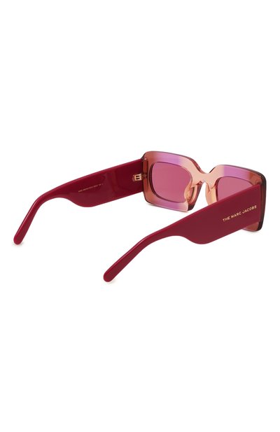 Солнцезащитные очки MARC JACOBS (THE) розового цвета по цене 25000 руб., арт. MARC 488/N E53, фото 4 Солнцезащитные очки MARC JACOBS (THE), арт. MARC 488/N E53, фото 4