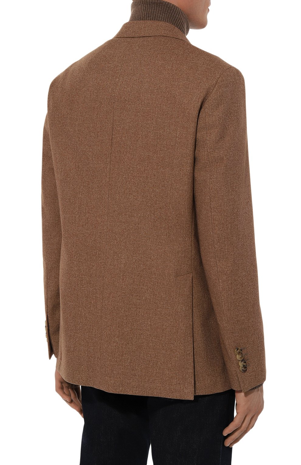 Пиджак из шерсти и хлопка SARTORIA LATORRE, арт. EF74/UG0515, фото 6