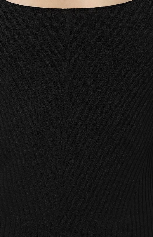 Топ из вискозы Giorgio Armani 3DAK05/AM41Z Чёрный  3DAK05/AM41Z Фото 5