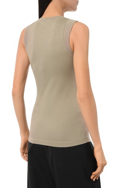 Хлопковый топ BRUNELLO CUCINELLI, арт. M0TC8EL672, фото 4