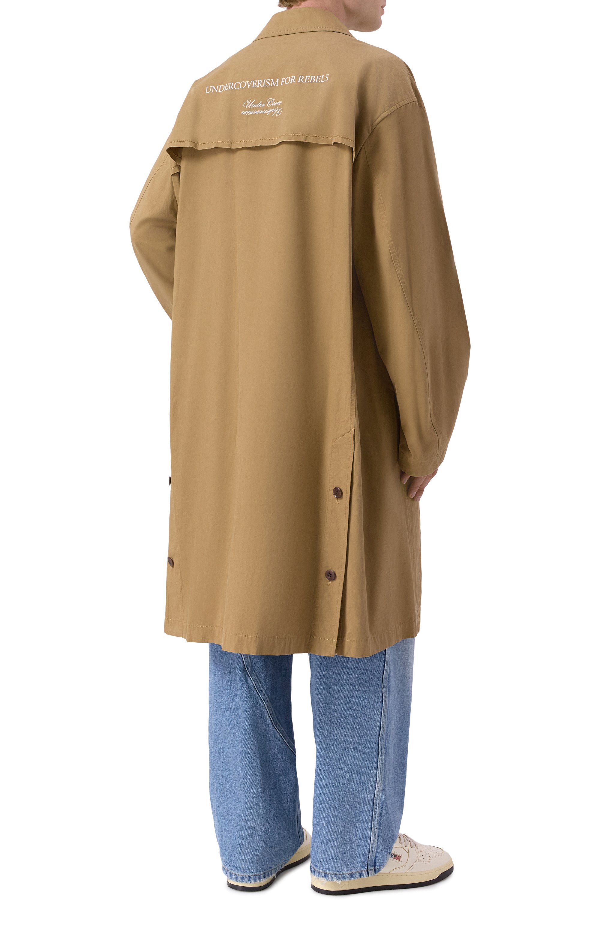 Хлопковый плащ UNDERCOVER, арт. UP2E4302, фото 4