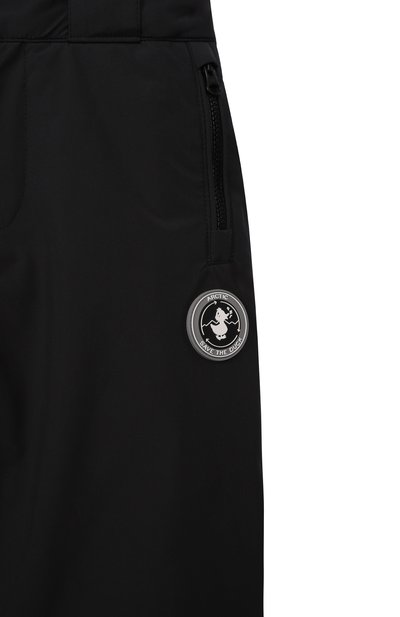 Утепленные брюки SAVE THE DUCK черного цвета по цене 20800 руб., арт. PP1506X/ENU/LEAF21, фото 3 Утепленные брюки SAVE THE DUCK, арт. PP1506X/ENU/LEAF21, фото 3