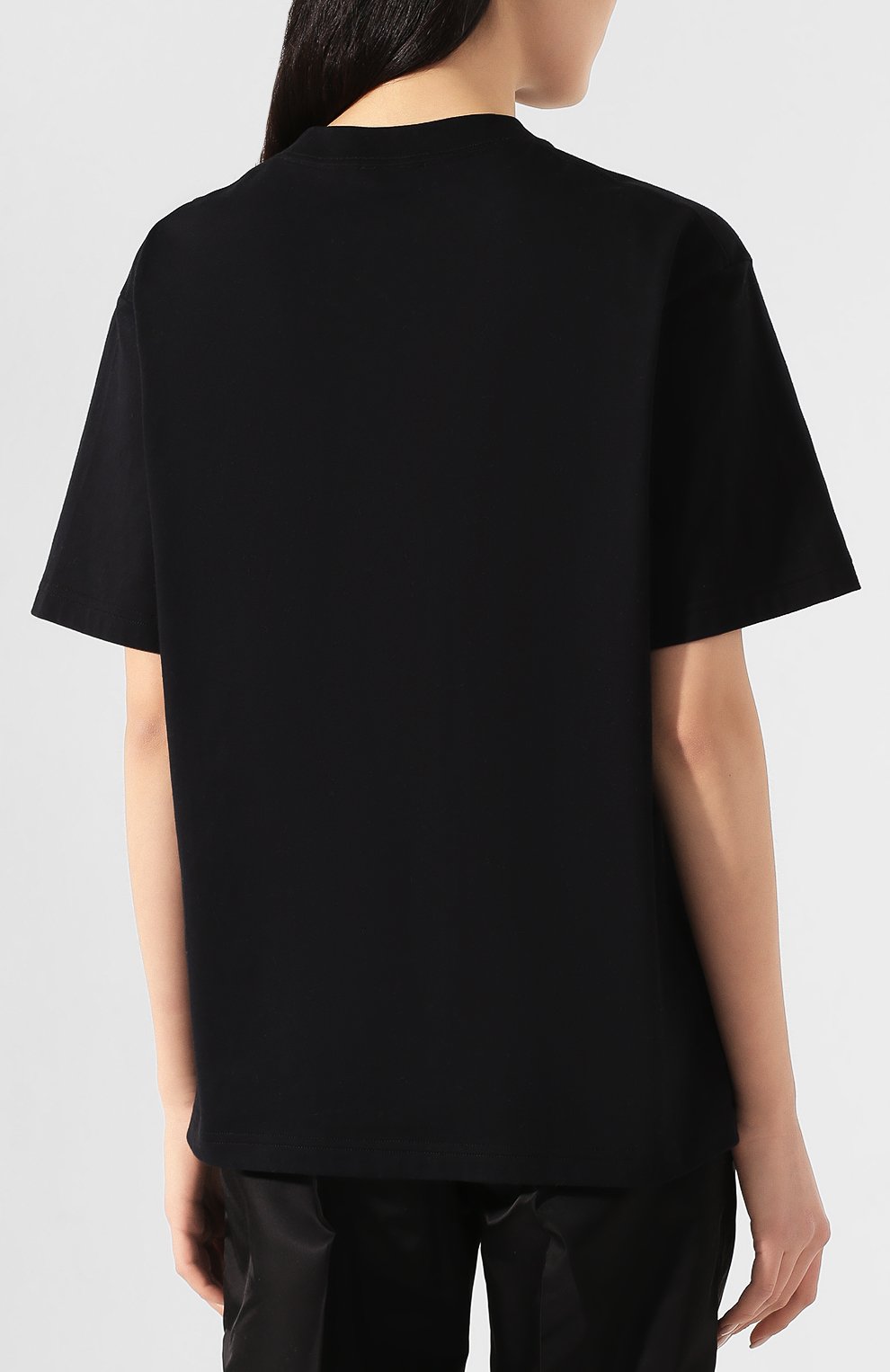 Хлопковая футболка BALENCIAGA, арт. 594599/TGV43, фото 4