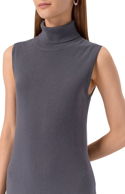 Платье из шерсти и кашемира 12 STOREEZ серого цвета по цене 26000 руб., арт. 127829, фото 5 Платье из шерсти и кашемира 12 STOREEZ, арт. 127829, фото 5