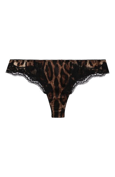 Женские шелковые трусы-стринги DOLCE & GABBANA, арт. 02B50T/FSAXY
