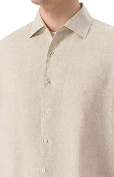 Льняная рубашка COLOMBO, арт. CM00375/T10553, фото 5