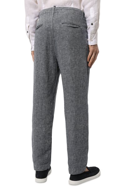 Льняные брюки HANNES ROETHER, арт. PA21PER.6048, фото 4