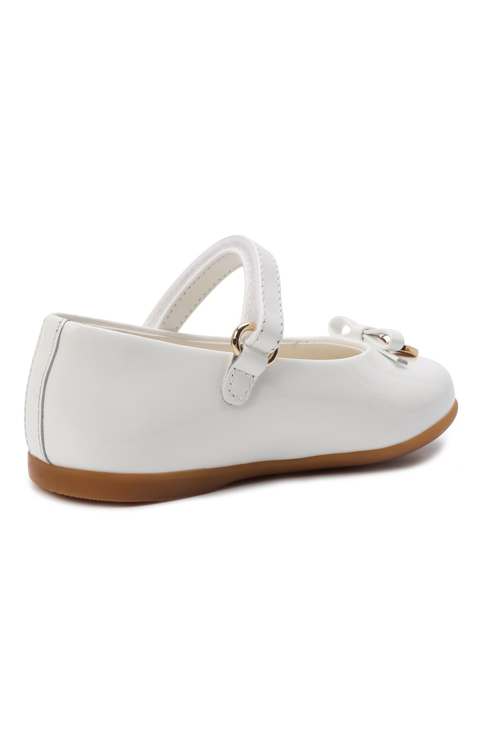 Кожаные балетки DOLCE & GABBANA, арт. D20057/A1328, фото 3