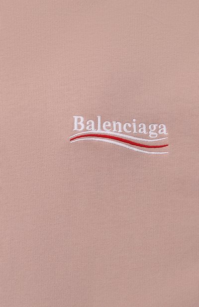 Хлопковое худи BALENCIAGA, арт. 739024/TKVI9, фото 5