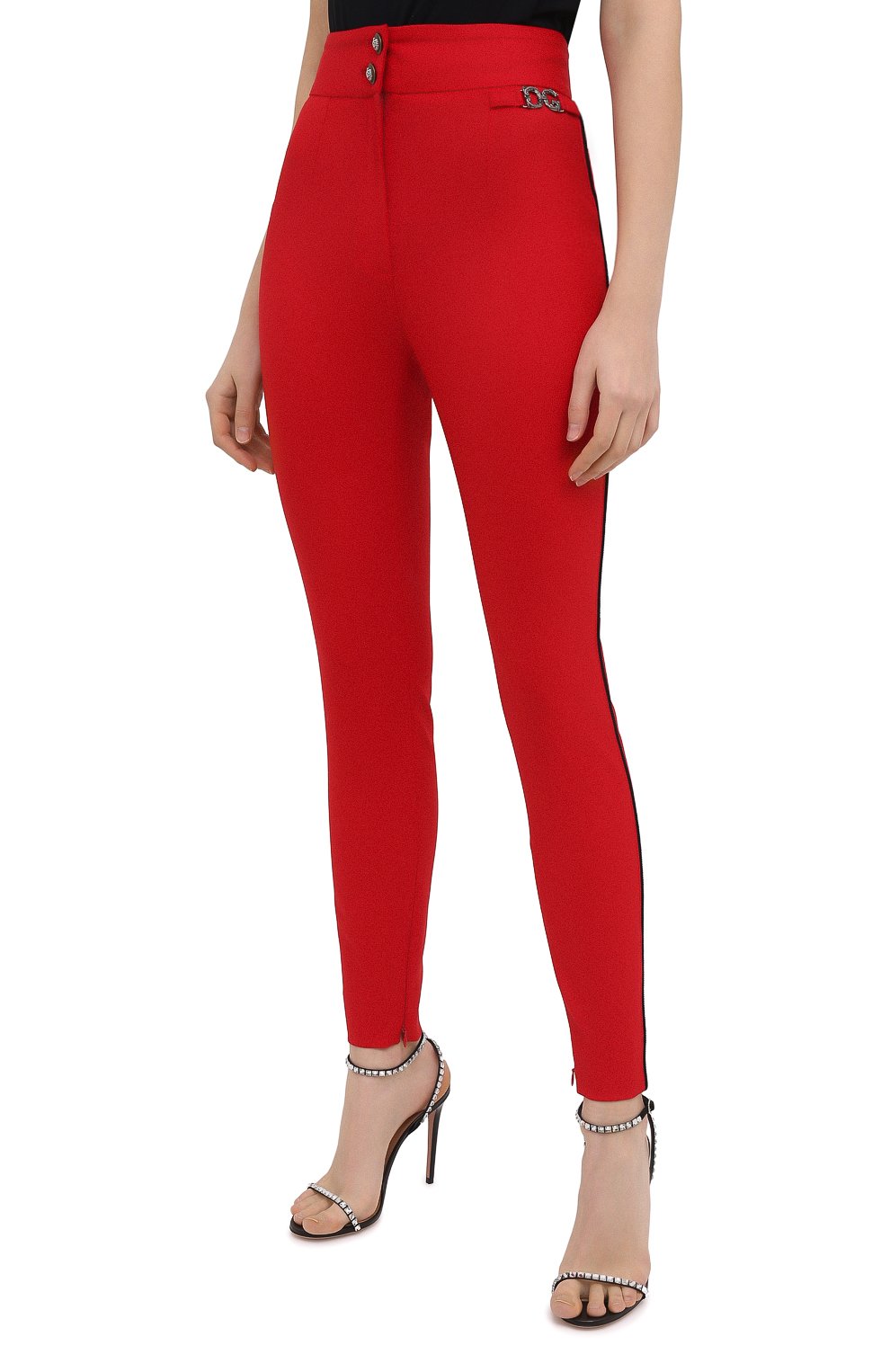 Шерстяные брюки DOLCE & GABBANA, арт. FTBU1T/FUBE7, фото 3