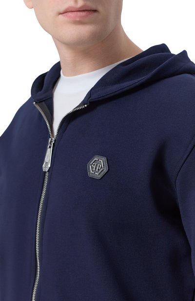 Хлопковая толстовка PHILIPP PLEIN, арт. SAFC MJB3928 PTE180N, фото 5