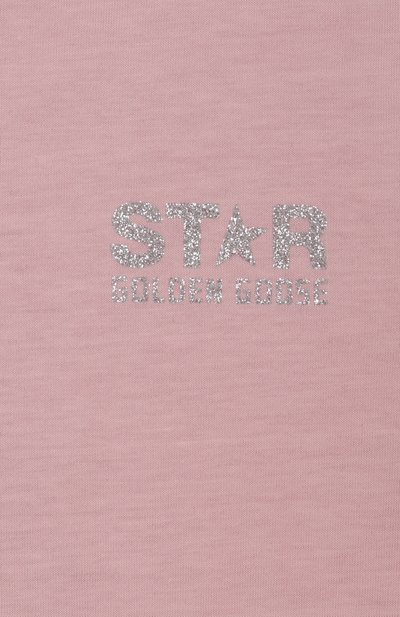 Хлопковая футболка GOLDEN GOOSE DELUXE BRAND, арт. GKP01273.P000898, фото 3