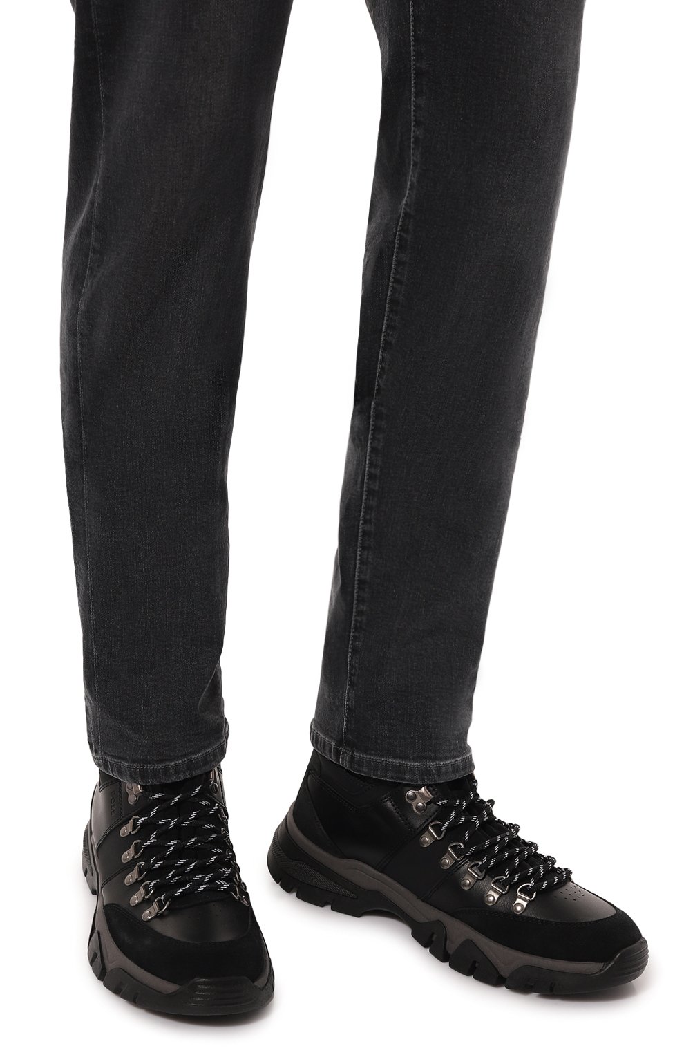 Кожаные хайкеры chester BOSS, арт. 50523901, фото 3