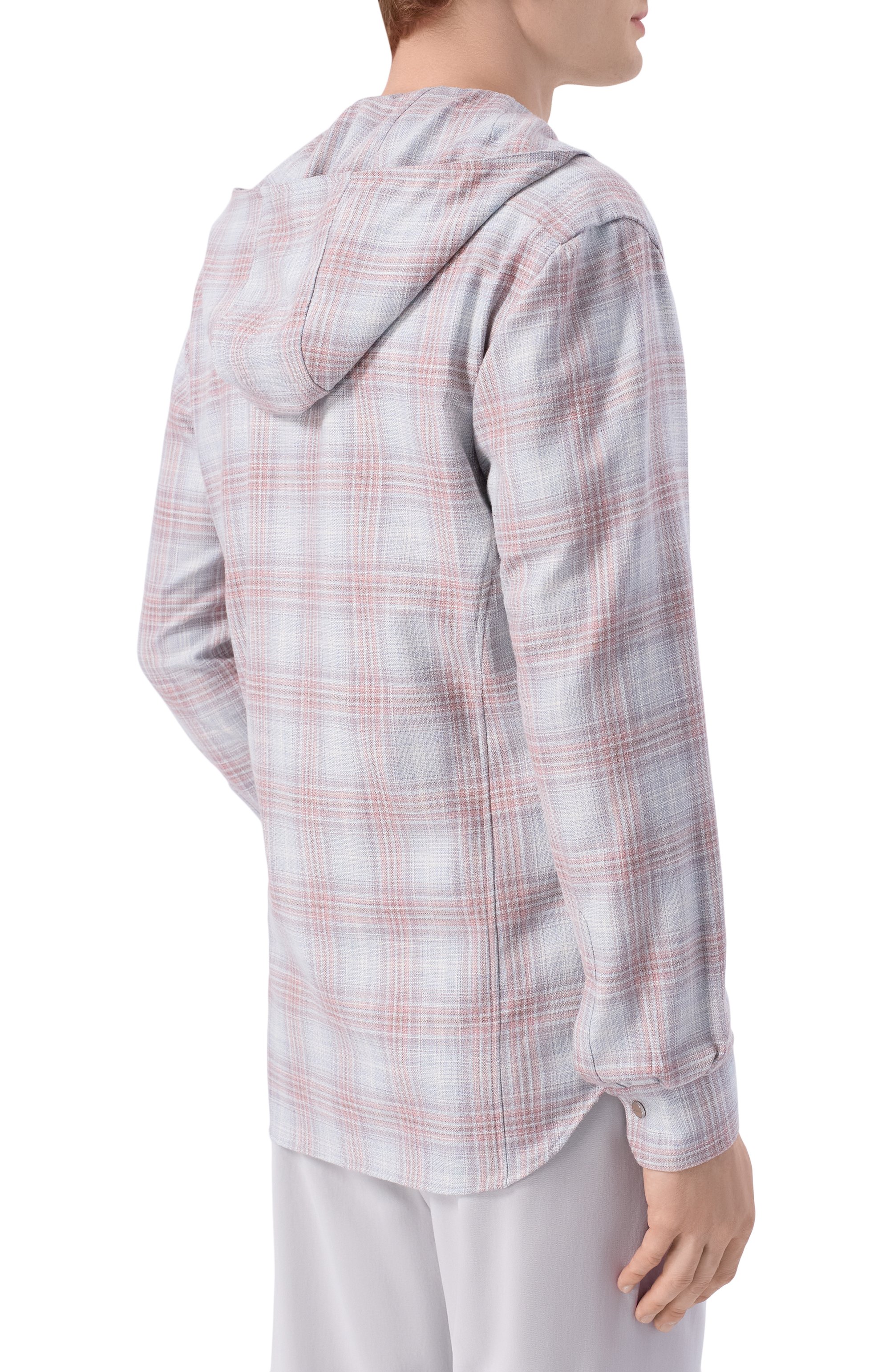 Рубашка из шерсти и шелка KITON, арт. UMCMARK0628G, фото 4