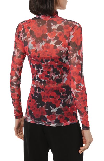 Водолазка DRIES VAN NOTEN красного цвета по цене 39950 руб., арт. 231-011152-6182, фото 4 Водолазка DRIES VAN NOTEN, арт. 231-011152-6182, фото 4