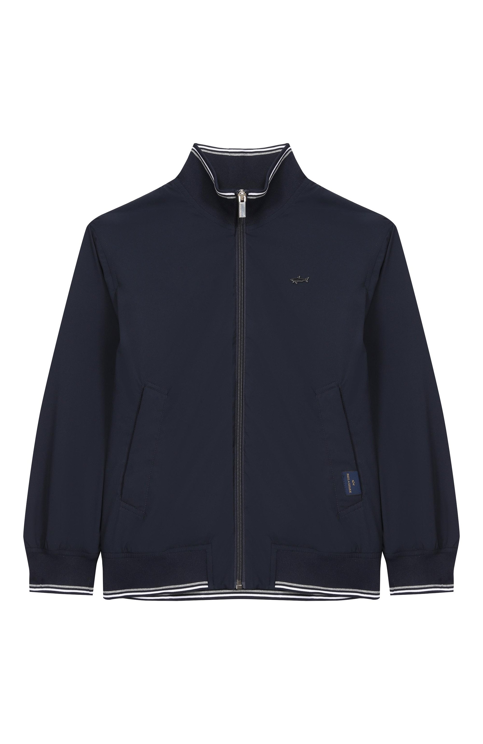 Ветровка PAUL & SHARK JUNIOR темно-синего цвета по цене 42450 руб., арт. WUS00R/L3AB9/6A-8A, фото 1 Ветровка PAUL & SHARK JUNIOR, арт. WUS00R/L3AB9/6A-8A, фото 1