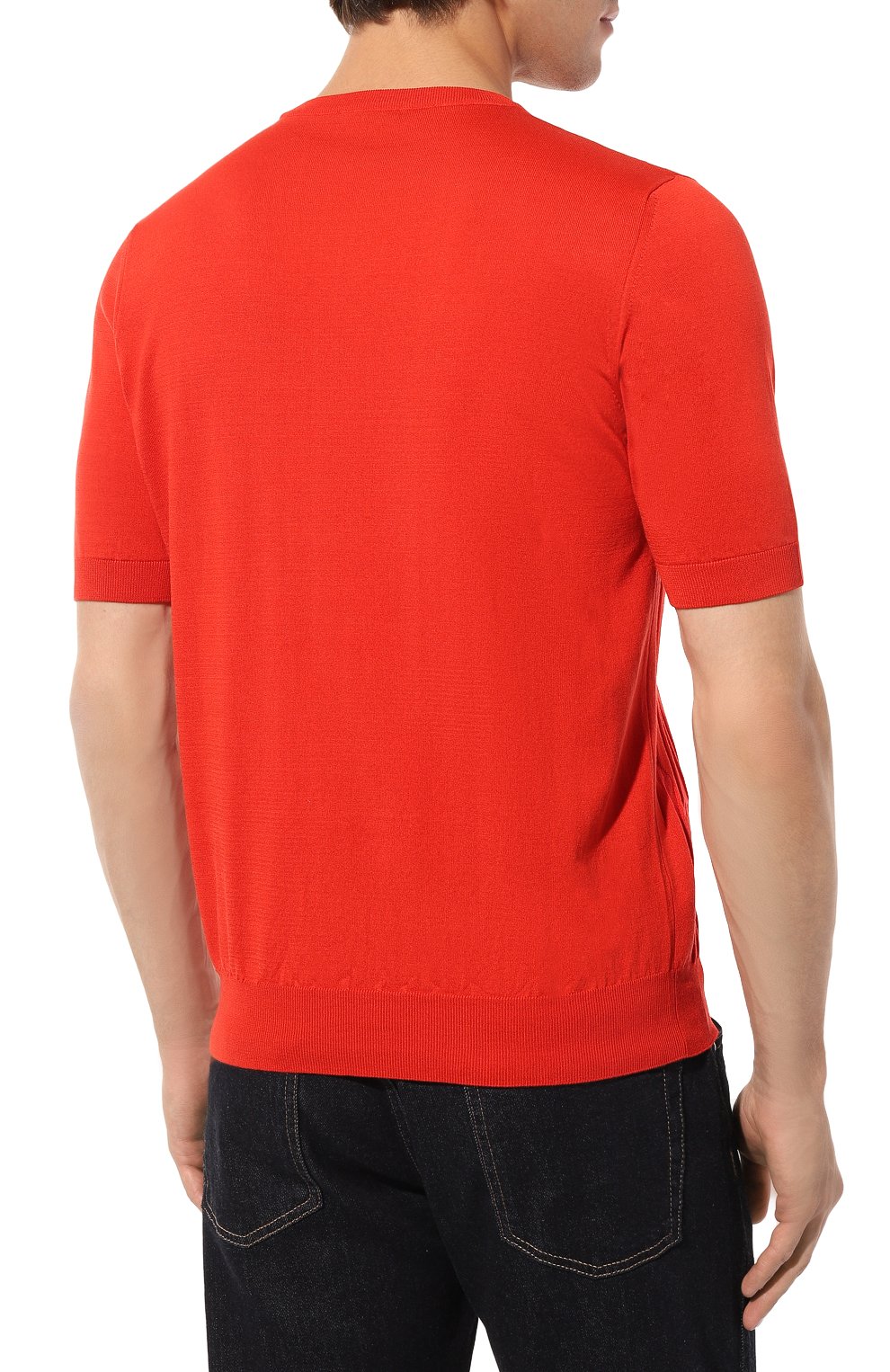 Джемпер из шелка и хлопка ZILLI, арт. MBZ-RN100-MIRR1/MC01, фото 4