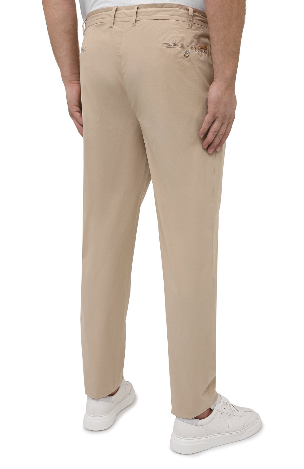 Хлопковые брюки EDUARD DRESSLER, арт. 150138/51W09, фото 4