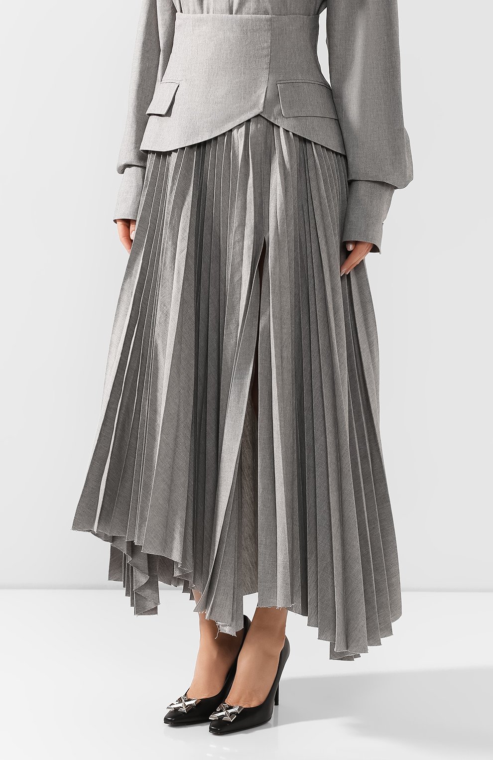 Хлопковая юбка A.W.A.K.E. MODE, арт. AW19.S11, фото 3