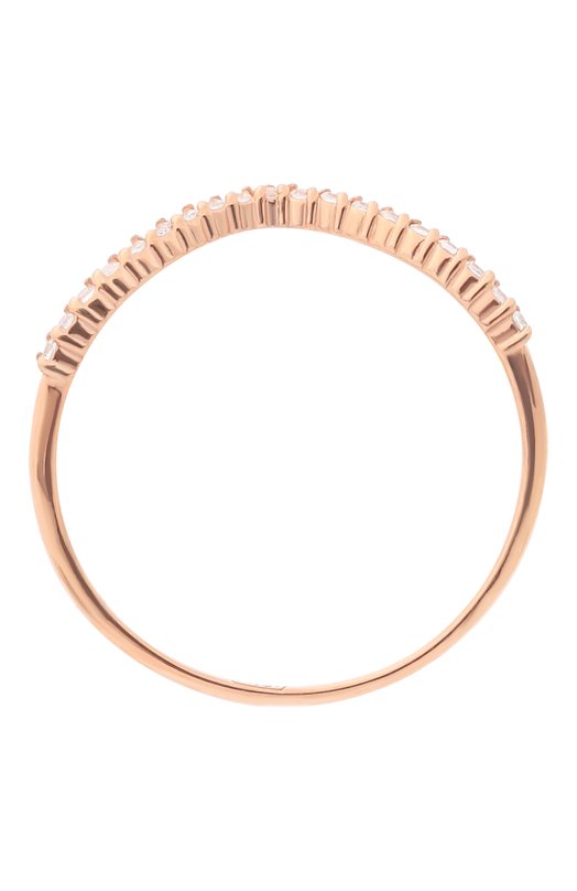 Кольцо-волна с паве Moonka tr-wr-g Золотой  tr-wr-g Фото 4