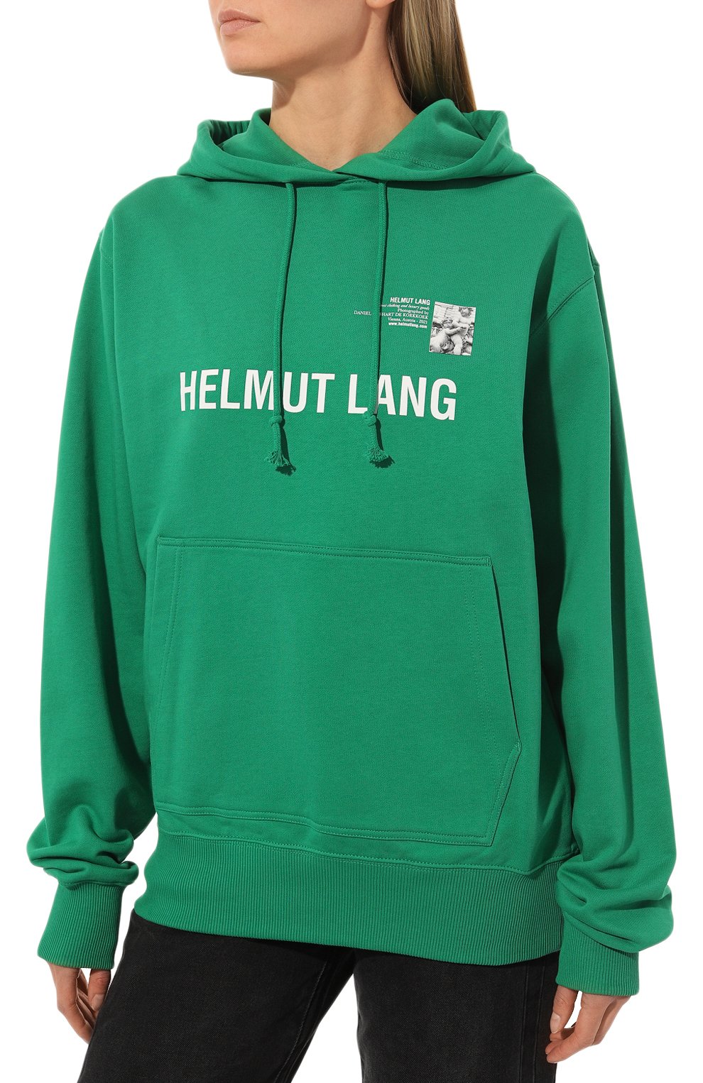 Хлопковое худи HELMUT LANG, арт. M05HM521, фото 3