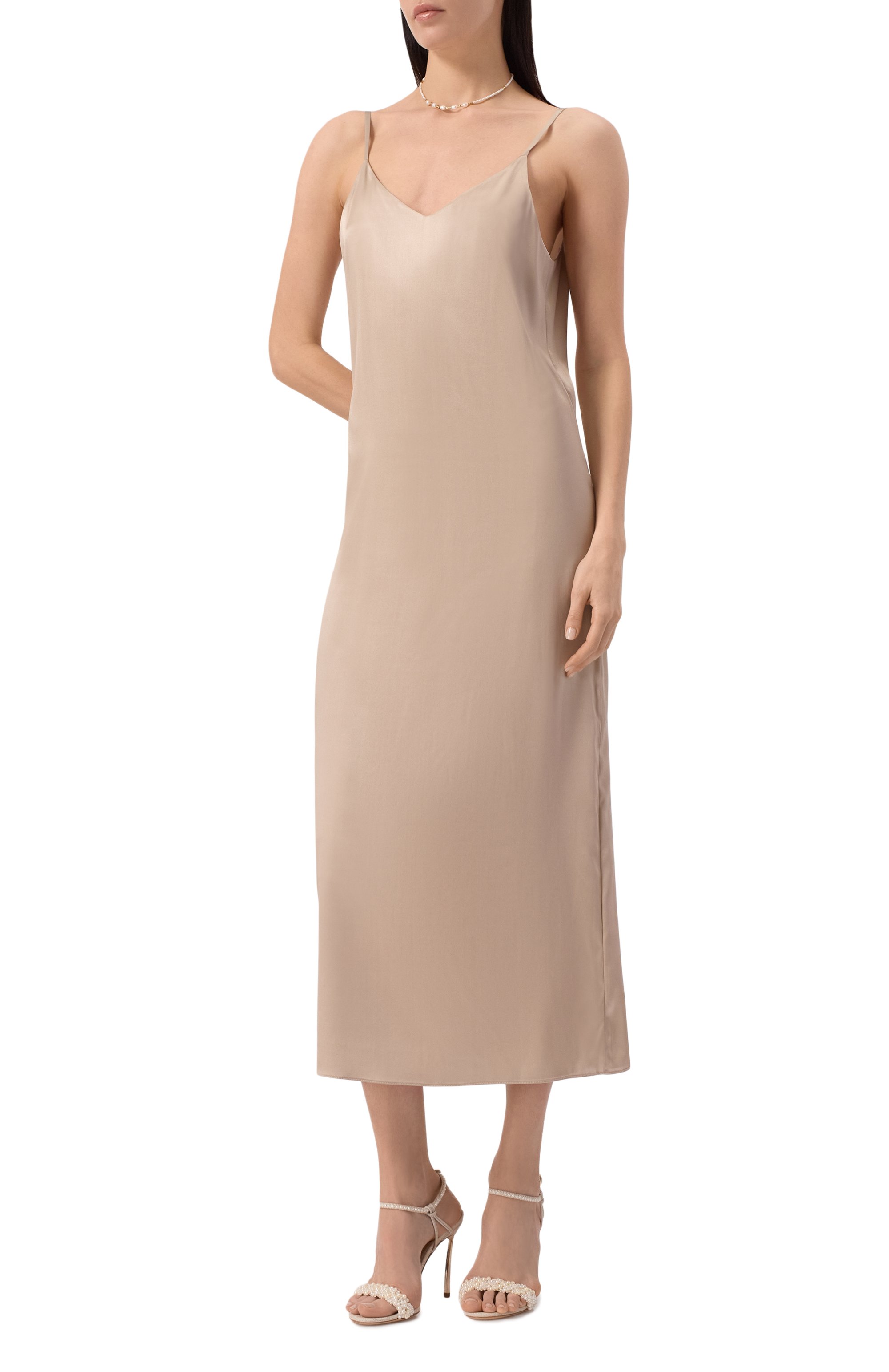 Двустороннее атласное платье LA NEIGE, арт. #DR-2-SS-012, фото 6