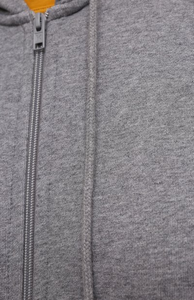 Хлопковая толстовка kenzo sport KENZO серого цвета по цене 46100 руб., арт. FA62BL8004MS, фото 5 Хлопковая толстовка kenzo sport KENZO, арт. FA62BL8004MS, фото 5