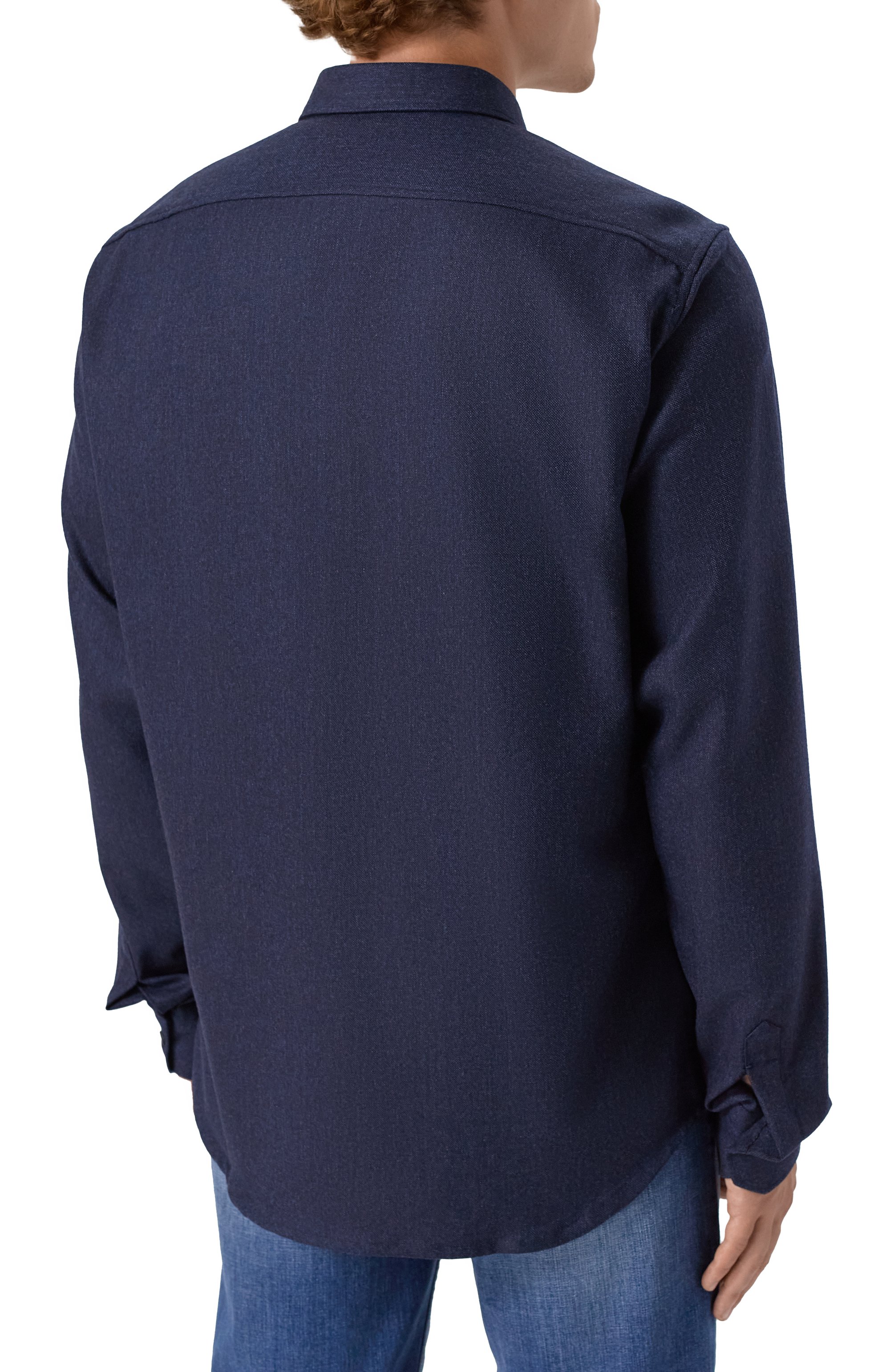 Шерстяная рубашка KITON, арт. UMCBUBAK0167G01, фото 4