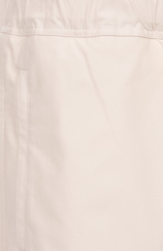 Хлопковые брюки Jil Sander J47KA0268-J45296 Кремовый  J47KA0268-J45296 Фото 6