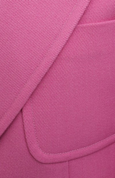 Шерстяной жакет VICTORIA BECKHAM розового цвета по цене 181000 руб., арт. 1521WJK002866B, фото 5 Шерстяной жакет VICTORIA BECKHAM, арт. 1521WJK002866B, фото 5