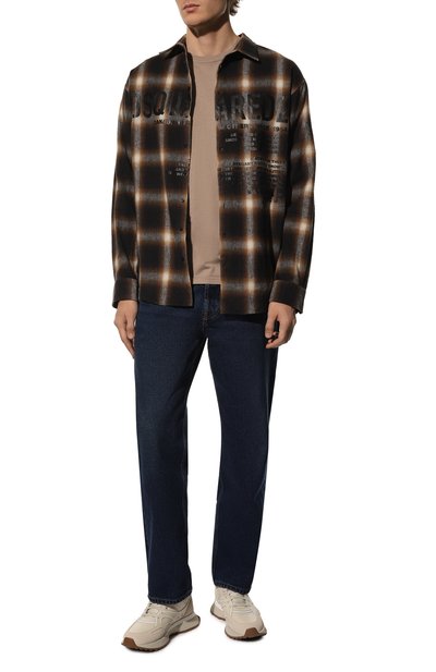 Кожаные кроссовки BOSS, арт. 50487592, фото 2