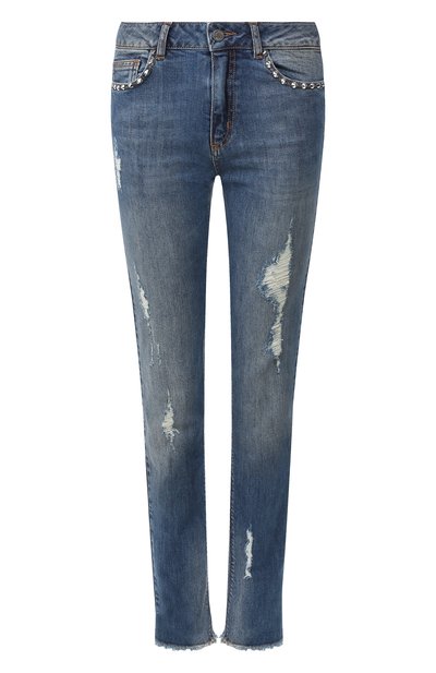 Женские джинсы с потертостями ZADIG AND VOLTAIRE, арт. PWGCA3002F