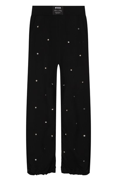Хлопковые брюки MSGM KIDS, арт. F5MSJGFP165