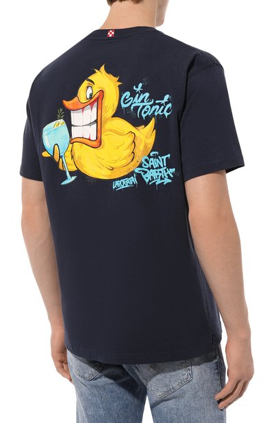 Хлопковая футболка MC2 SAINT BARTH, арт. STBM TSHIRT MAN/TSHM001/02203B, фото 4