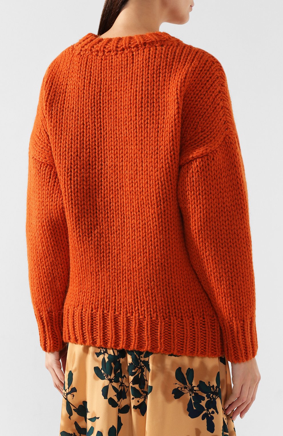 Шерстяной свитер DRIES VAN NOTEN, арт. 192-11255-8719, фото 4