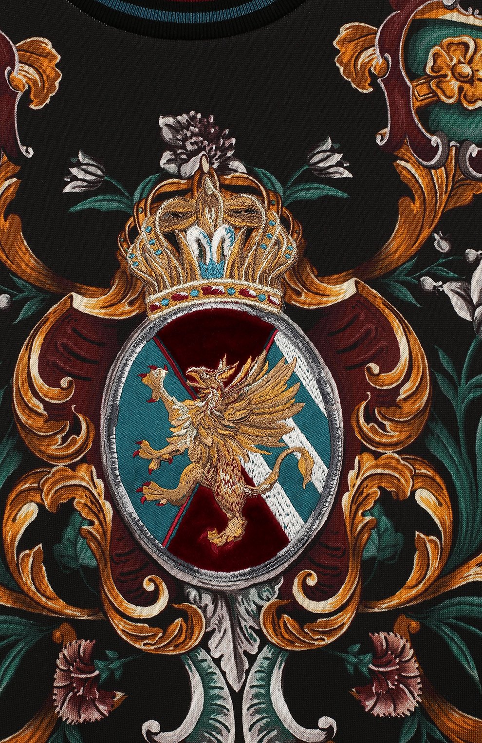 Хлопковый свитшот DOLCE & GABBANA, арт. L4JW0K/G7T0E/8-14, фото 3