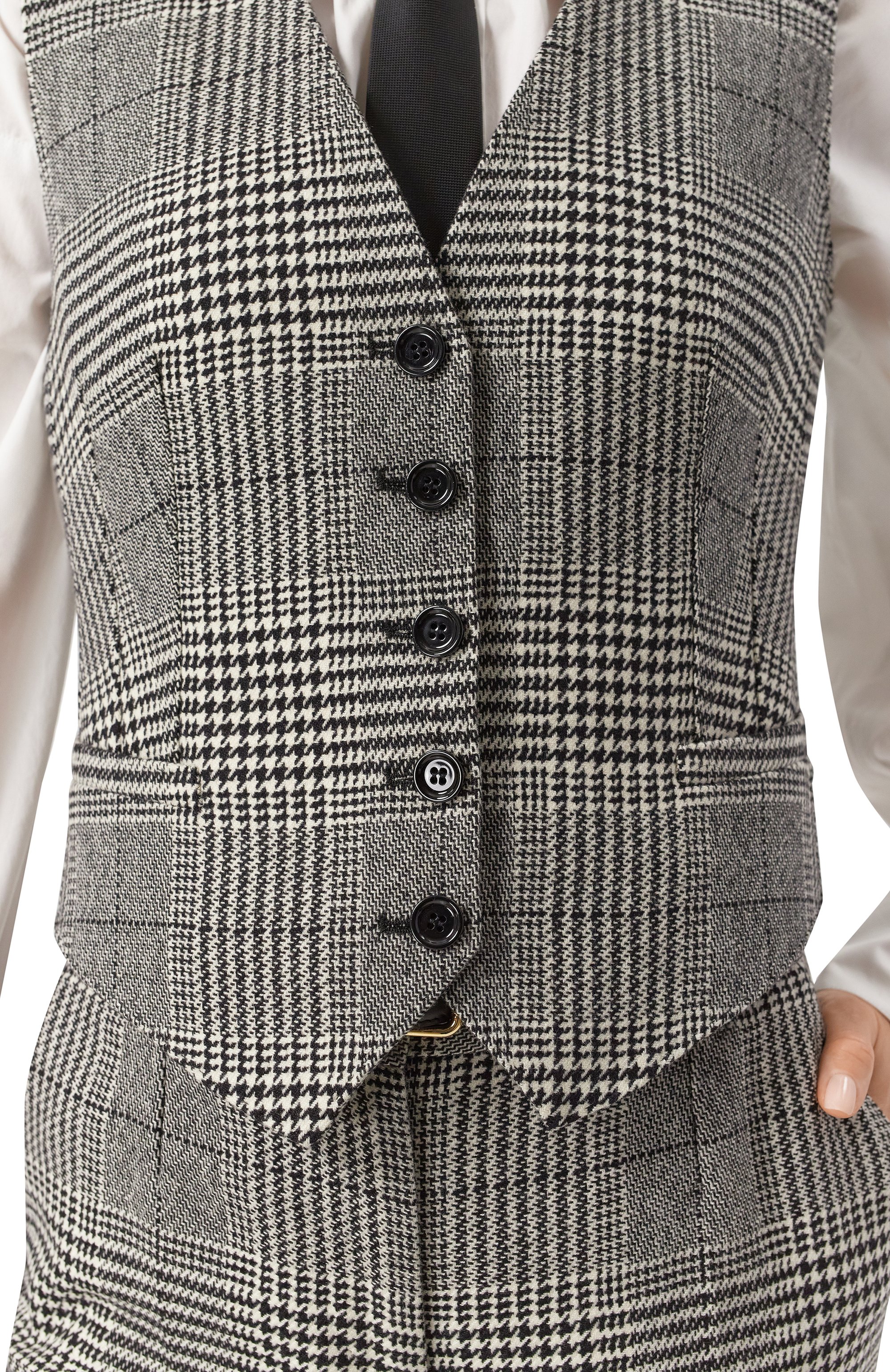 Жилет из шерсти и шелка DOLCE & GABBANA, арт. F79H5T/FQ2MV, фото 5