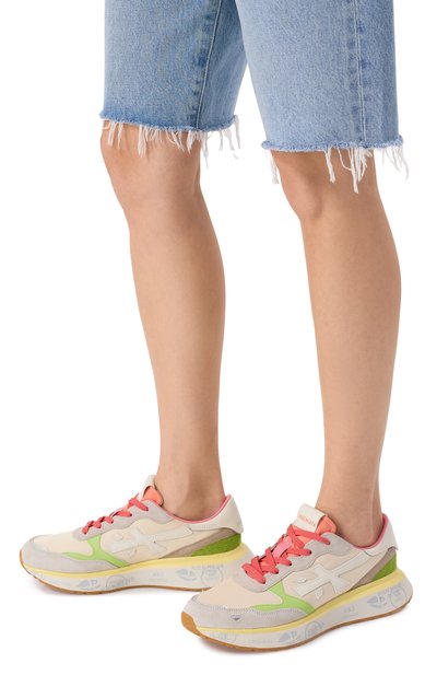 Комбинированные кроссовки lauryn PREMIATA, арт. LAURYN/VAR 7481, фото 3