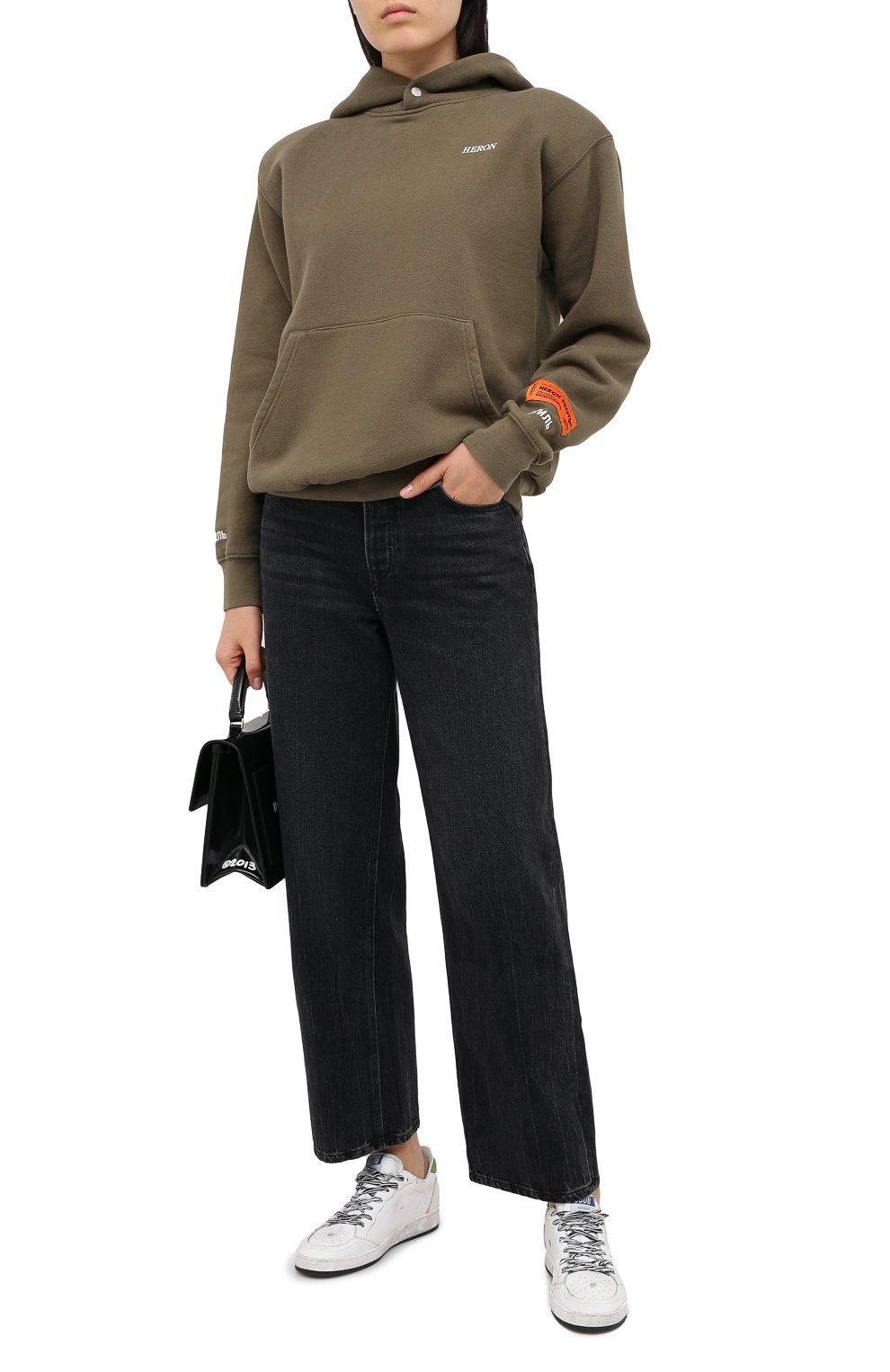 Хлопковое худи HERON PRESTON, арт. HWBB015E20JER0025501, фото 2