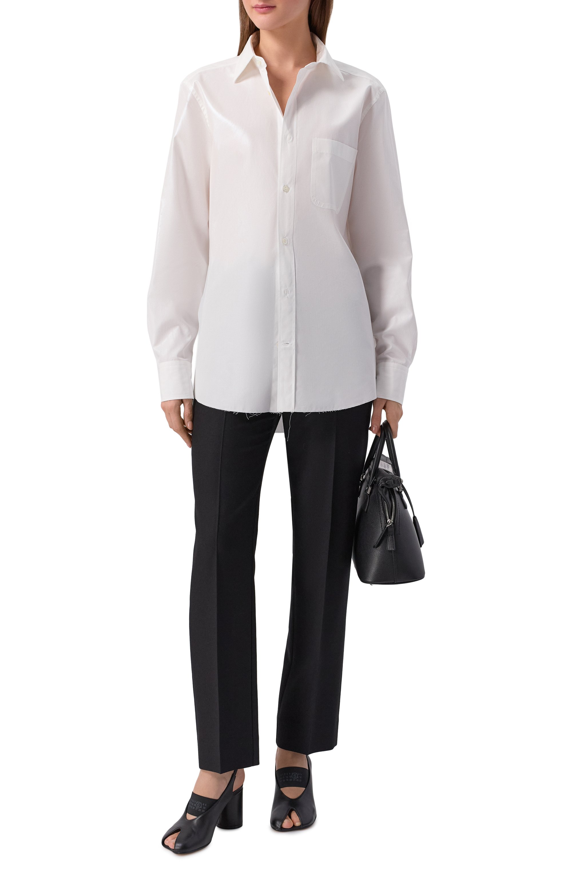 Шерстяные брюки MAISON MARGIELA, арт. S51KA0616/S47782, фото 2