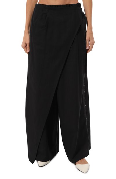 Брюки из хлопка и льна MIDGARD PARIS, арт. V1-PT303-BK, фото 3