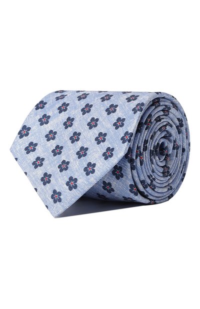 Мужской шелковый галстук KITON, арт. UCRVKLC01I41