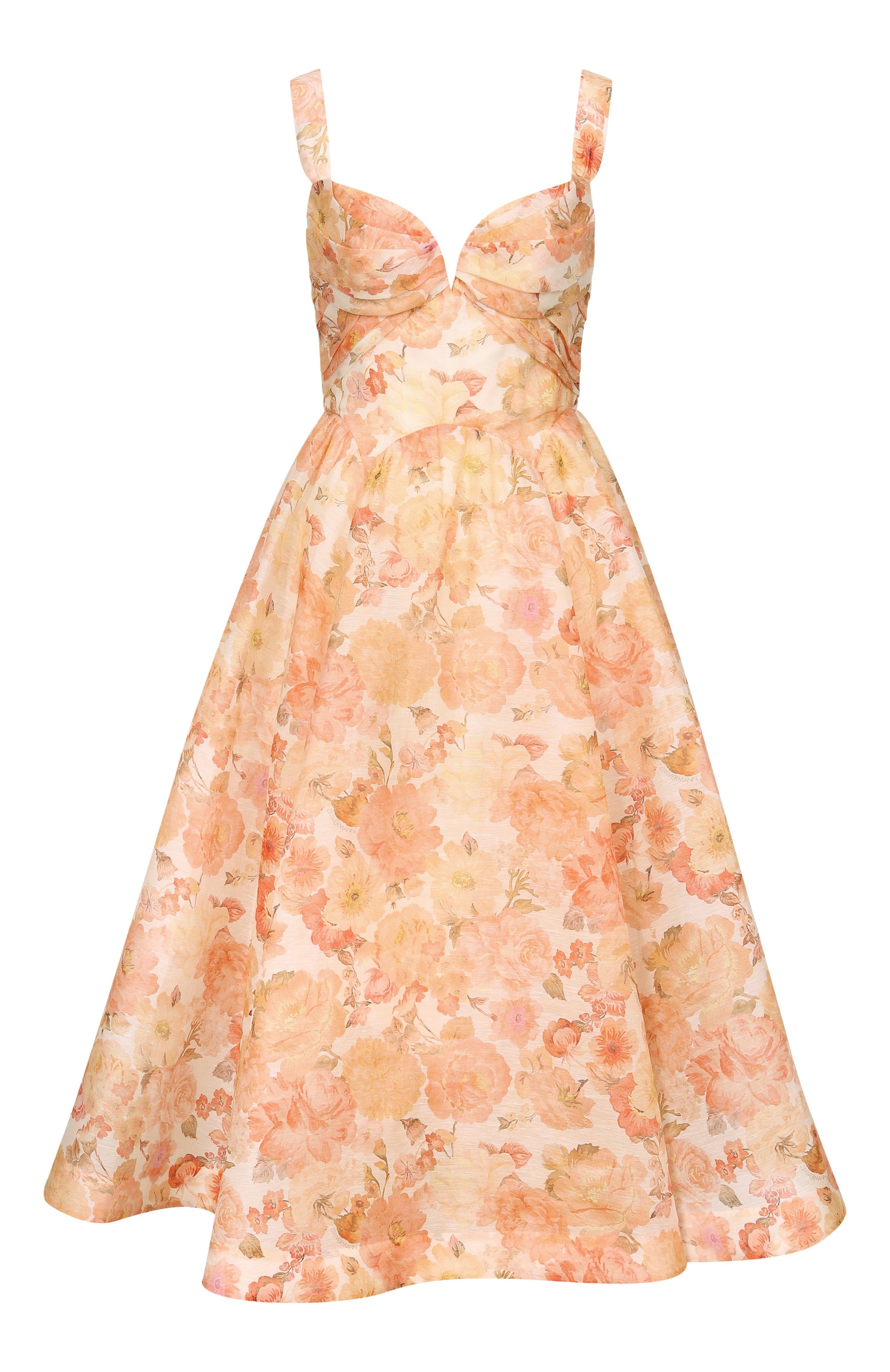 Платье изо льна и шелка ZIMMERMANN, арт. 6847DC261, фото 1